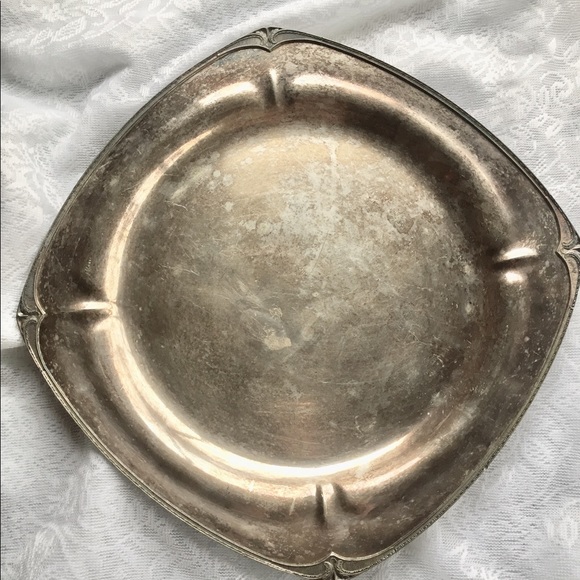 Large Charger Tray Table Decor Deco Style EPNS - Picture 6 of 13